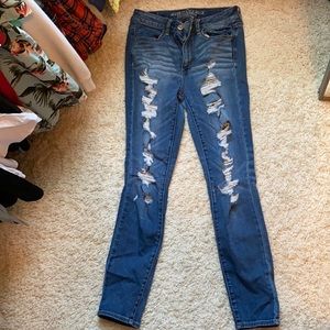 American eagle super stretch jeans